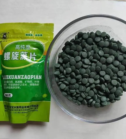 Spirulina fish food full pack ( 100 grm)