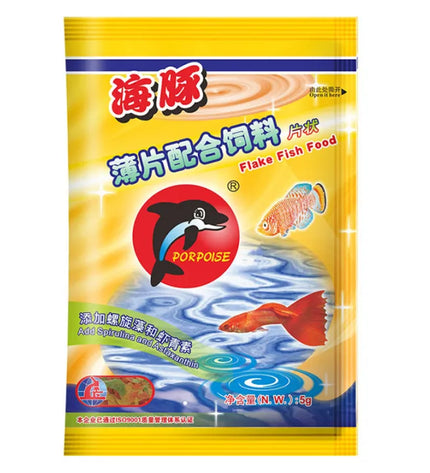 Dolphin Tropical Flakes Fish Food 5 gm