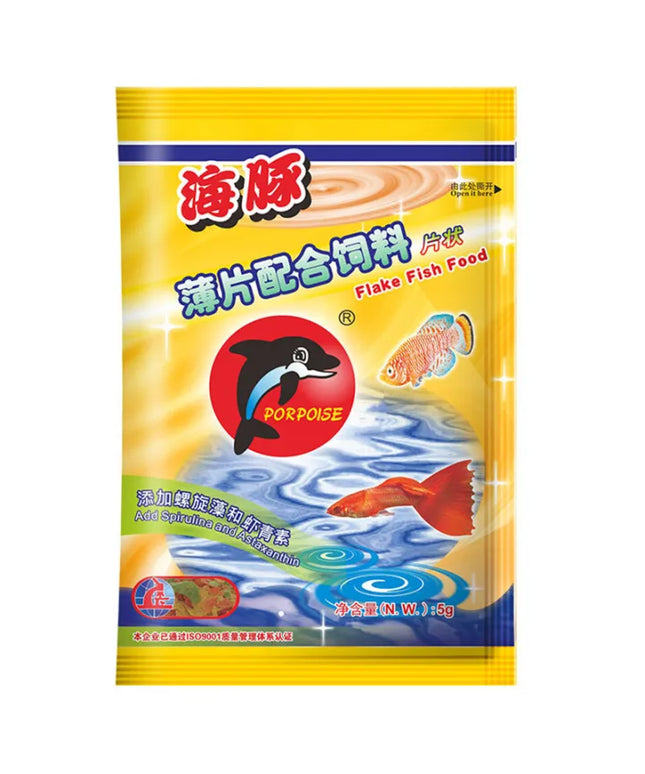 Dolphin Tropical Flakes Fish Food 5 gm