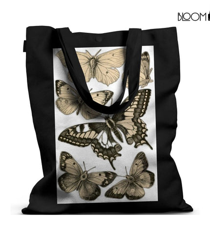 Butterfly in Snow Tote Bag