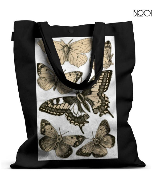 Butterfly in Snow Tote Bag