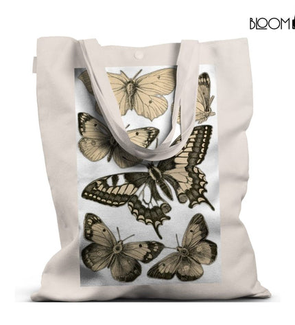 Butterfly in Snow Tote Bag