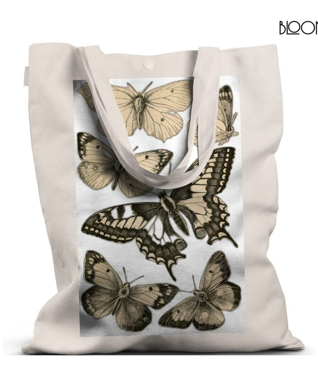 Butterfly in Snow Tote Bag