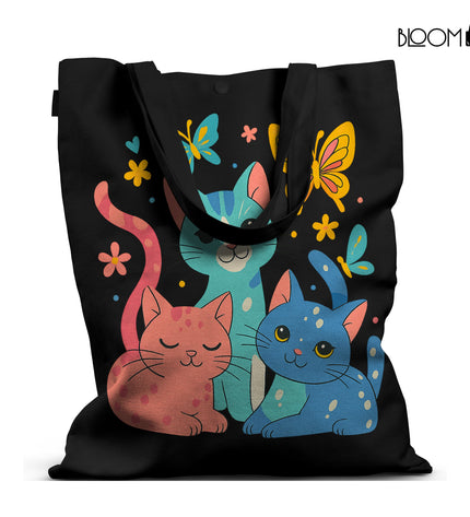 Butterfly Cats Tote