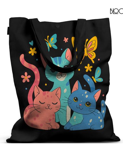 Butterfly Cats Tote