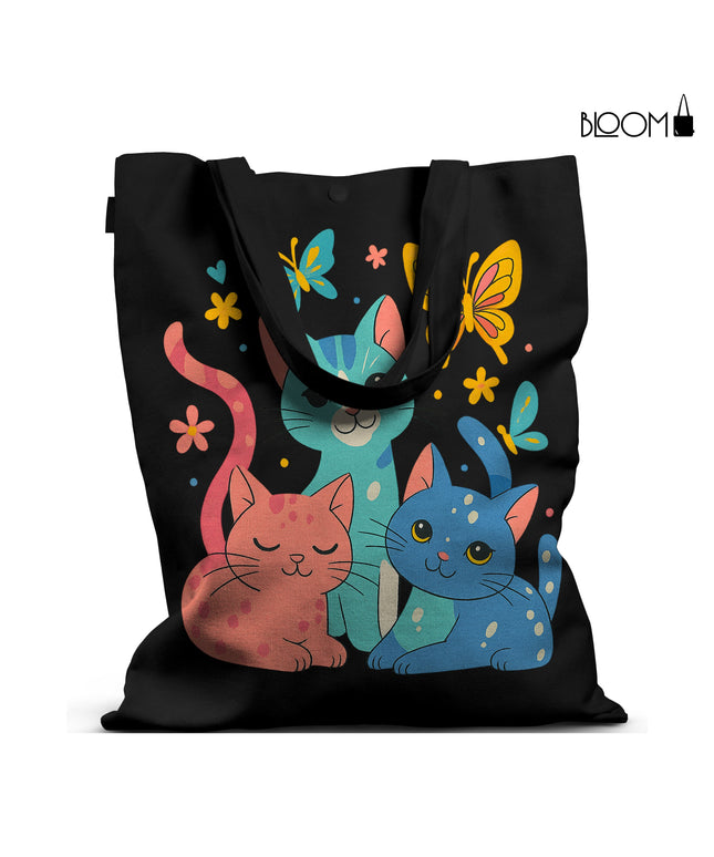 Butterfly Cats Tote
