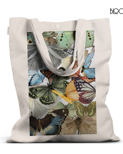 Midnight Butterfly Tote Bag