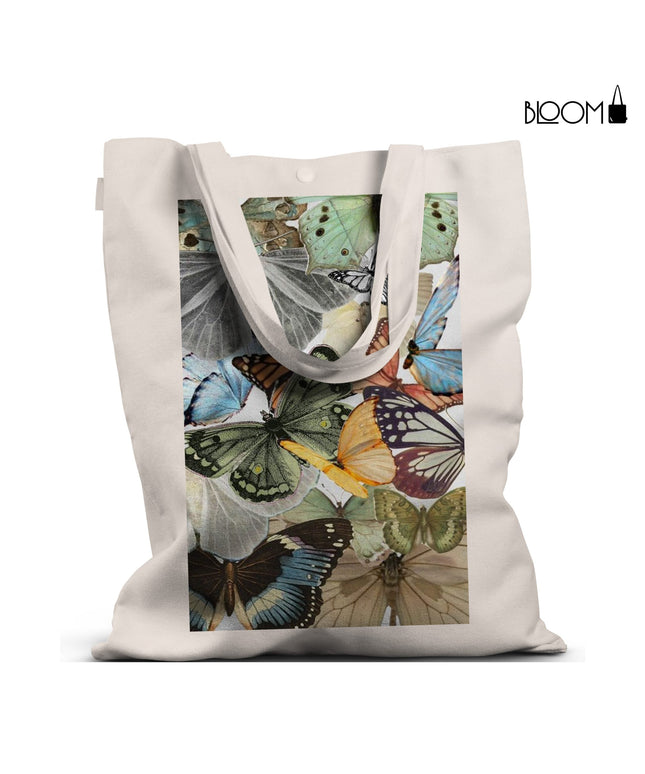 Midnight Butterfly Tote Bag