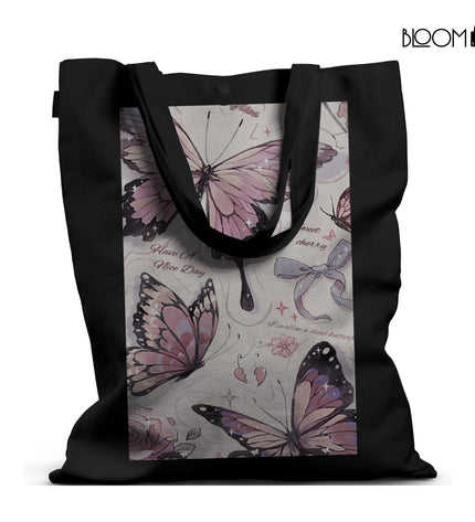 Elegance Butterfly Tote Bag