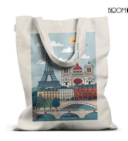Postcards from Paris Tote