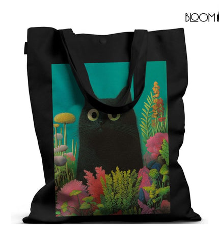 Midnight Whiskers Tote