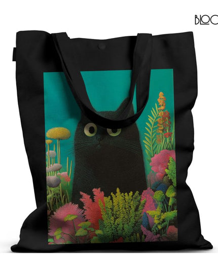 Midnight Whiskers Tote