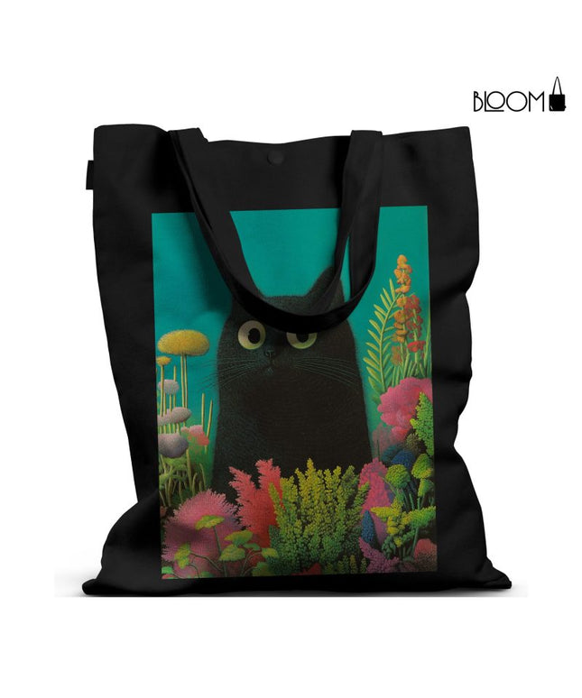 Midnight Whiskers Tote