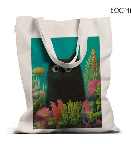 Midnight Whiskers Tote