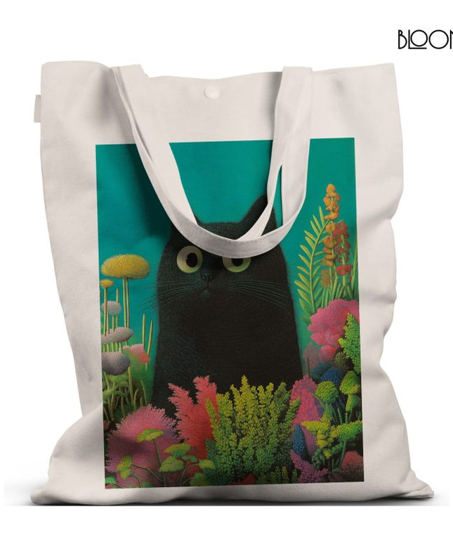 Midnight Whiskers Tote