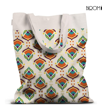 Midnight Bloom Pattern Bag