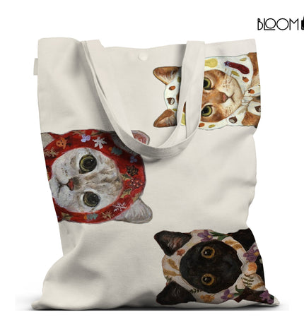 The Curious Trio Tote
