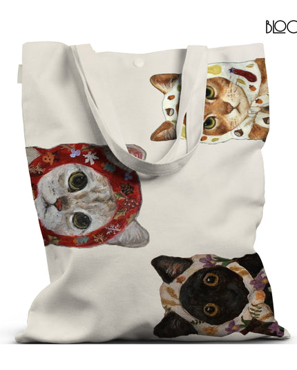 The Curious Trio Tote