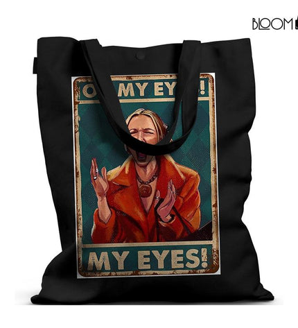 “My Eyes!” – Phoebe-Inspired Pop Art Tote by Bloom