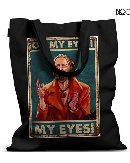 “My Eyes!” – Phoebe-Inspired Pop Art Tote by Bloom