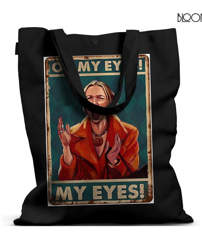 “My Eyes!” – Phoebe-Inspired Pop Art Tote by Bloom