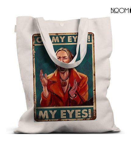 “My Eyes!” – Phoebe-Inspired Pop Art Tote by Bloom