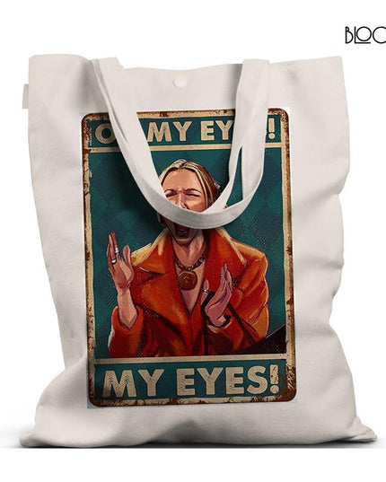 “My Eyes!” – Phoebe-Inspired Pop Art Tote by Bloom