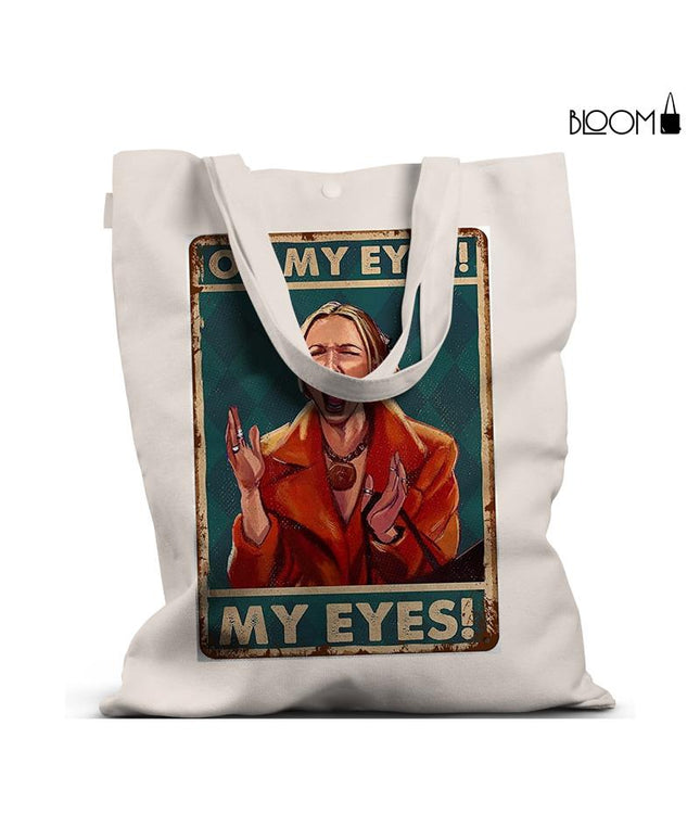 “My Eyes!” – Phoebe-Inspired Pop Art Tote by Bloom