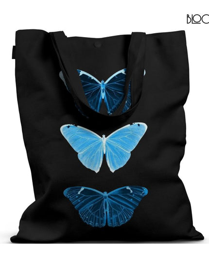 Ivory Butterfly Delight Tote Bag