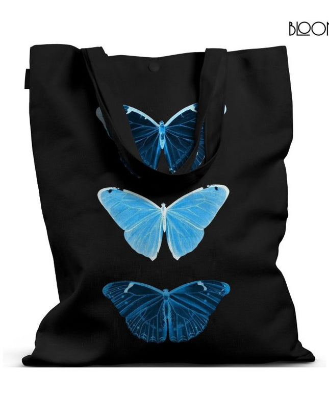 Ivory Butterfly Delight Tote Bag