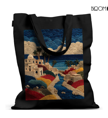 Dreams of Santorini Tote