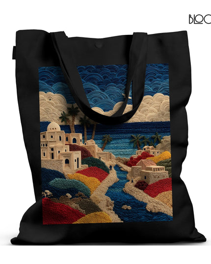 Dreams of Santorini Tote