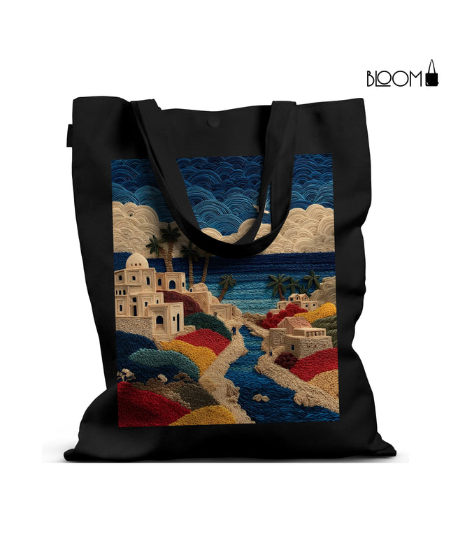 Dreams of Santorini Tote