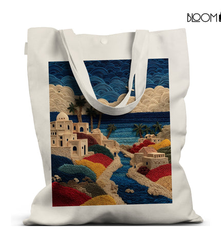 Dreams of Santorini Tote
