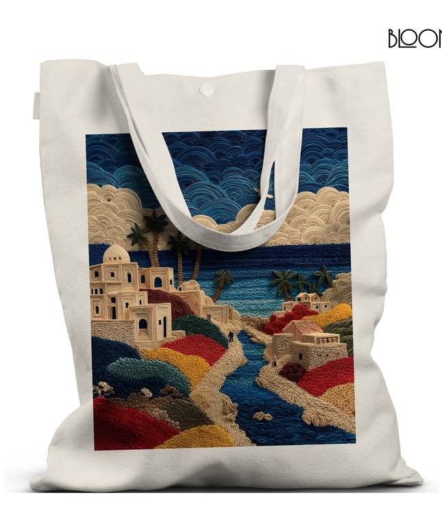 Dreams of Santorini Tote