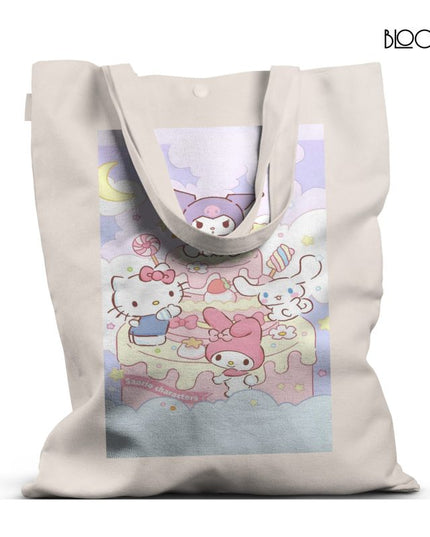 Hello Kitty And Friends Canvas Bag