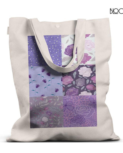 Violet Bloom Collage