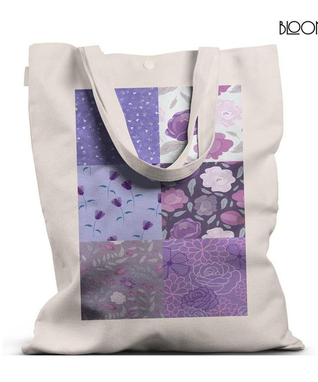 Violet Bloom Collage