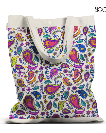 Summer Breeze Paisley Tote