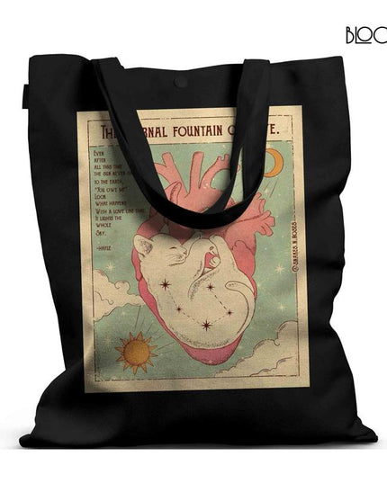 Poetic Heart Tote