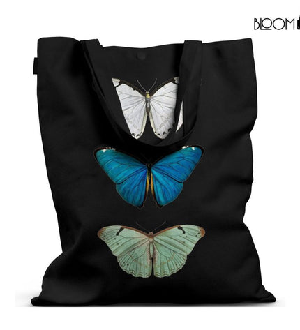 Ethereal Butterfly Canvas Tote Bag