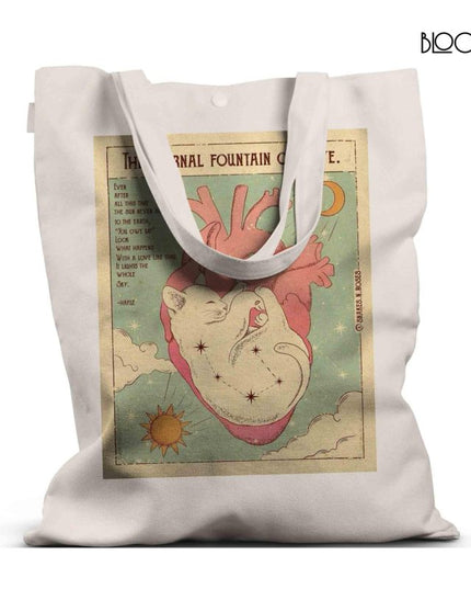 Poetic Heart Tote