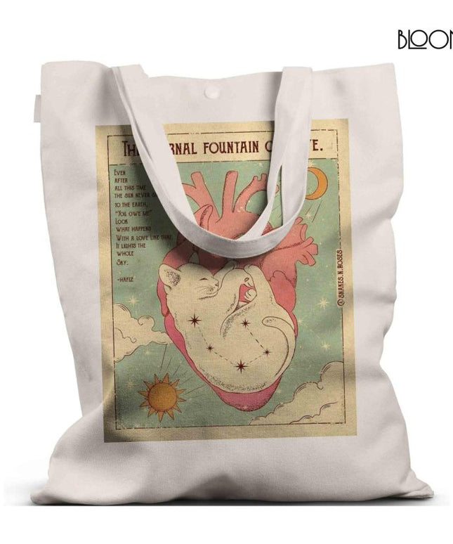 Poetic Heart Tote