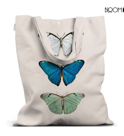 Ethereal Butterfly Canvas Tote Bag