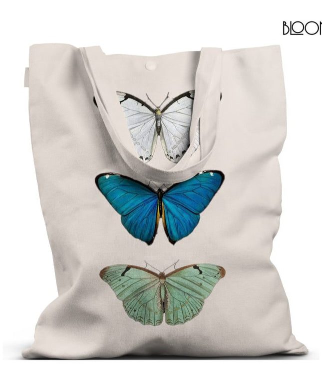 Ethereal Butterfly Canvas Tote Bag