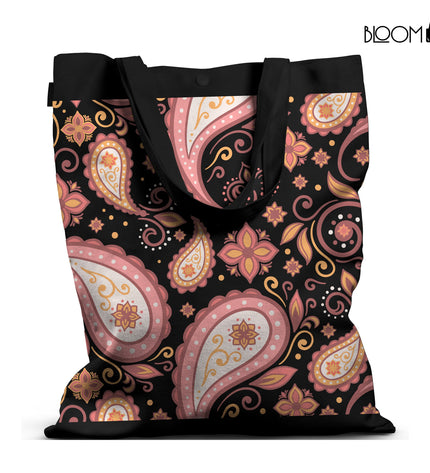 Rosewood Paisley Tote