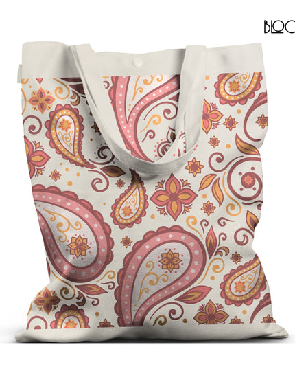 Rosewood Paisley Tote