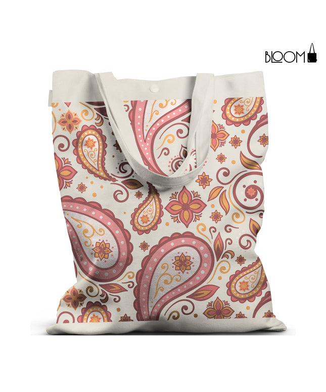 Rosewood Paisley Tote