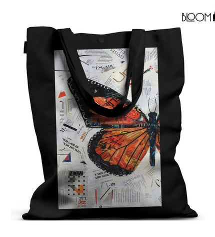 Serenity Butterfly Tote Bag
