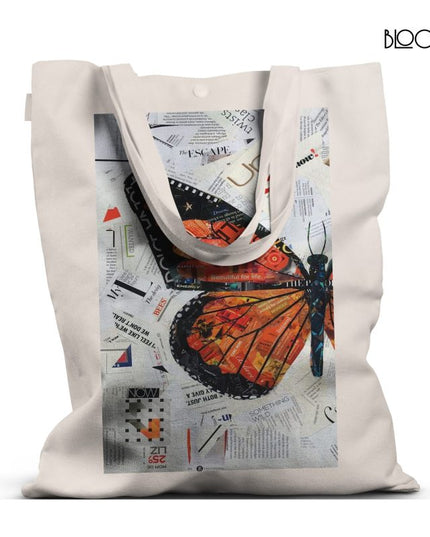 Serenity Butterfly Tote Bag